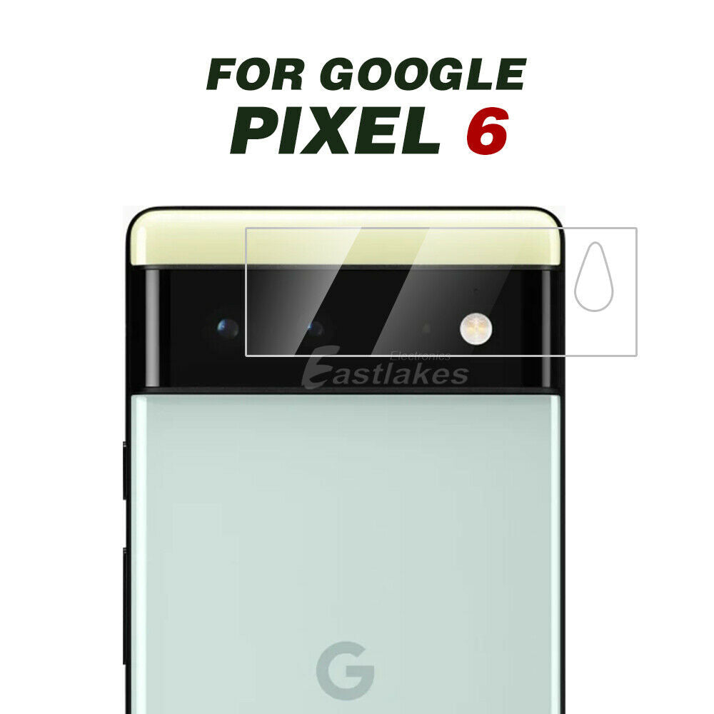 Google Pixel 6 Tempered Glass Camera Lens Protector - Eastlakes Electronics